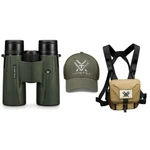 Vortex Optics Viper Hd 8X42 Binocular W/ Harness Case And Free Vx Hat. Fixed Price $489.00.