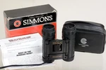 Simmons Scl Compact Binoculars Model 1156 8 X 21 Fov 372 Ft 1000 Yards - Tested. Fixed Price $8.00.