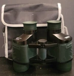 Carson Freefocus Army Green Binoculars 7 X 35 420 Ft 1000 Yds W/ Case. Fixed Price $19.99.