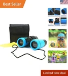 Adjustable Kids Binoculars 4X30MM Shock Resistant And Eye-safe For Outdoor Fun. Fixed Price $15.99.