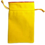 Gold Velvet With Luxury Satin Red Lining 4X6 Opera Glasses Bag Storage Pouch. Fixed Price $15.49.
