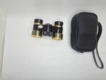 Vintage Jcpenney 3X27 Coated Opera Binoculars Gold & Black W/case Japan. Fixed Price $29.99.