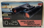 Bower High Powered Compact Binocular 10 X 25 Outdoor Camping Never Used. Fixed Price $28.00.