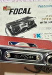 Focal Vintage 1960'S Folding Opera Glasses Red With Chain Original Box 20 15. Fixed Price $39.99.