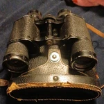Gold Crest Binoculars 7X35 Black Vintage Optics With Leather Case Collectible. Fixed Price $45.00.
