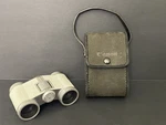 Vintage 1950-60S Canon 3X Spectra Coated Binoculars With Case White Silver. Fixed Price $32.50.