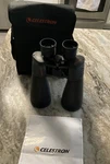 Celestron Skymaster 15 X 70 Binoculars Long Eye Relief. Fixed Price $64.00.