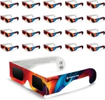 Solar Eclipse Glasses Pack - 2024 And Iso Certified Multicolor. Fixed Price $33.99.