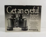 Vintage Bushnell Expo Binocular 13-3406, 7 Power 35MM. Strap, Lens Cloth. Fixed Price $14.99.