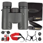 Nikon Prostaff P7 8X30 Binoculars Compact Waterproof Bundle With Accessories. Fixed Price $194.95.