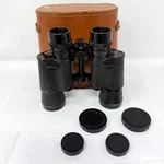 Vintage Holiday 7X35 Binoculars Coated Optics Japan W/ Leather Case & Caps. Fixed Price $69.88.