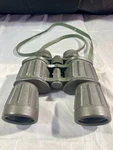 Vintage Tasco Binoculars 108R Fully Coated 8-20X50MM Military Green. Fixed Price $55.00.