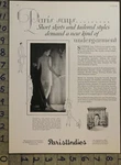1927 Paris Suzanne Langeais Undergarment Lingerie Fashion Flapper Ad 28829. Fixed Price $28.95.