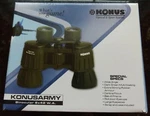 Nib 8X42 W.a. Konusarmy 2170 Binocular Wide Angle, Green, W/ Case & Strap. Fixed Price $46.62.