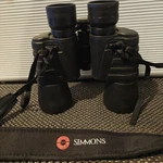Simmons Redline Coated Optics Binoculars Model #801302 367 Ft 1000 Yds Case. Fixed Price $16.99.