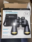 Emerson Binoculars 7 X 50 Magnification, Ruby Colored Uv Optics Glare Free. Fixed Price $24.99.