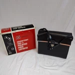 Vtg. Penncrest Compartment Case For Polaroid Pack Cameras Hard Pressed Vinyl Iob. Fixed Price $9.29.