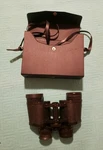 Sears Vintage Binoculars 7X35MM 500 Ft At 1,000 Yds Model No. 473 With Case Read. Fixed Price $15.99.