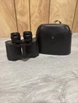 Carl Zeiss Jena Deltrintem 8X30 Binoculars With Leather Case. Fixed Price $135.00.