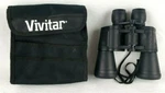 Vivitar Binoculars 7X50 Coated Optics 297FT 1000 Yd Black Orange Lens W-25. Fixed Price $15.75.
