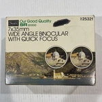 Vintage Sears X 35 Mm Wide Angle Model 473.25120 Binoculars W/ Carrying Case. Fixed Price $43.98.