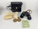 Vintage Binoculars Kirby 7X50 With Leather Case Vista Field 7.1 #13357 **read**. Fixed Price $74.99.