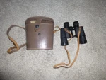 Vintage Scope Pilot Binoculars 7 X 35 Fly-weight Coated Optics Japan Made & Case. Fixed Price $49.99.