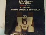 Vivitar Magna All One 10X25 Binoculars With Vga Digital Camera New. Fixed Price $21.99.