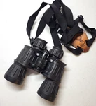 Vintage Tasco 222BRZ Binoculars 7X50 372FT At 1000YDS W/ Strap. Fixed Price $50.00.