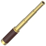 Pirate Monocular Telescope, 25X30 High Powered Zoomable Collapsible Brass Spy.... Fixed Price $35.44.
