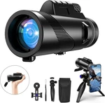 Telescope For Smartphone, 80X100 Hd Monoculars Adults High Powered. Fixed Price $36.18.