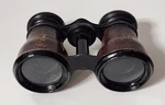 Antique Leather Wrapped Opera Glasses/binoculars - Made Japan. Fixed Price $24.99.