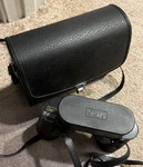 Sears Binoculars Wide Angle Zoom 8X-17X40MM Model No. 473.25490 Fully Coated Opt. Fixed Price $42.00.