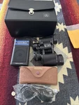 Vintage 90'S Bushnell Binoculars Sunglasses + Radio Ensemble /mercedes Case New. Fixed Price $100.00.