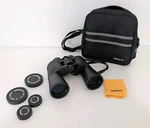 Tasco Binoculars 10X50MM 450BRZ Wide Angle 420FT/1000 Yards World Class + Bag. Fixed Price $81.00.