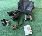 Two Meade Travel 10X50 / 10X25 Binoculars - Compass Multi Tool. Fixed Price $39.90.