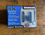 Tasco 165RB Black Compact Folding Binoculars 8X21 Fully Coated Optics Vintage. Fixed Price $18.99.