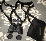 Olympus 8X40 Dps Binoculars Magnification 40MM Porro Prism W/ Case & Covers. Fixed Price $45.50.