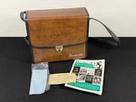 Vintage Bushnell Binocular Case W/ Strap Papers Cloth 8X7X3 Brown. Fixed Price $19.95.