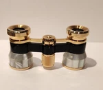 Vintage Mini Mother Of Pearl Opera Glasses - Kalimar Japan Binoculars. Fixed Price $60.00.