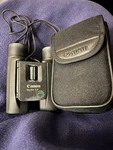 Canon 10X25A 5.2 Black Binoculars W/original Case Pre-owned Lightly Used. Fixed Price $40.00.