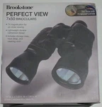 Brookstone 7 X 50 Binoculars W/carrying Case And Neck Strap New Factory Sealed. Fixed Price $22.99.
