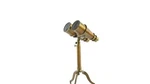 Handmade Brass Antique Binocular With Wooden Tripod Stand Nautical Style. Fixed Price $59.39.