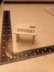 Boley American Playset Doll House CT01 Replacement White Computer Desk. Fixed Price $12.99.