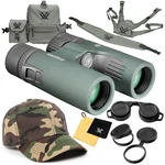 Vortex Optics Razor Uhd 8X32 Binoculars RZB-0832 W/ Free Camo Forest Hat Bundle. Fixed Price $1449.00.