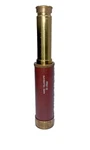 Vintage Tasco Leather & Brass Spyglass Telescope 25X30MM 1 Steampunk. Fixed Price $15.99.