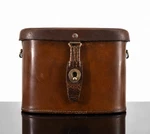 Antique Leather Binocular Case Vintage Military Style Collectible Storage Pouch. Fixed Price $59.90.